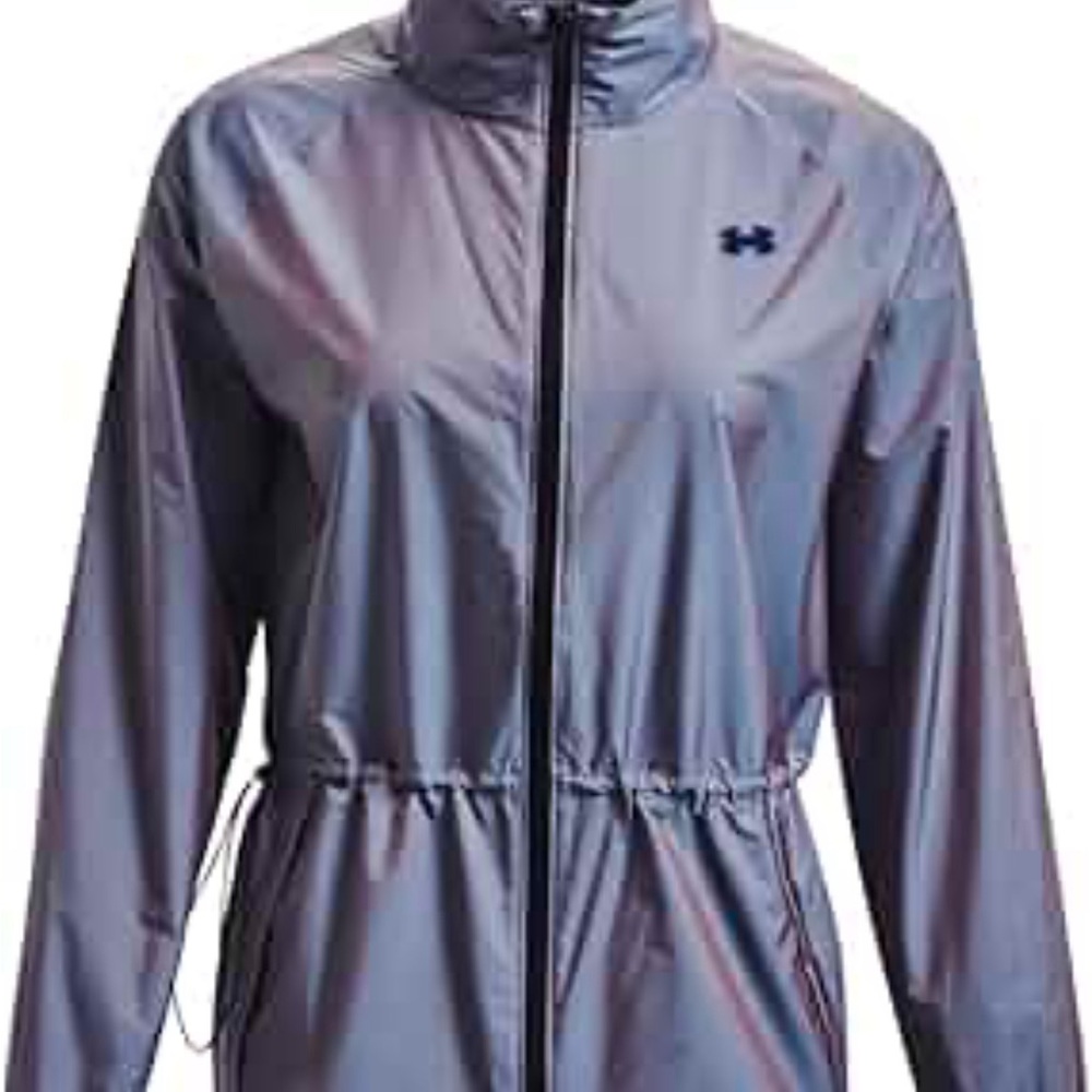 Under Armour Purple Utility Jacket with High Collar